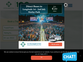 'jjkavanagh.ie' screenshot