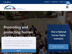 'ennhri.org' screenshot
