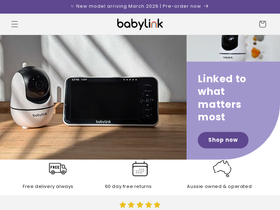 babylink.com.au homepage screenshot