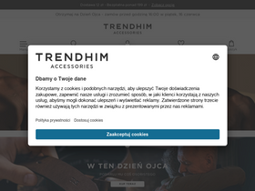 'trendhim.pl' screenshot
