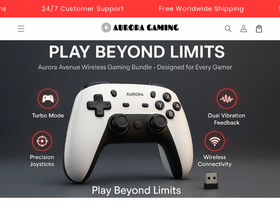 auroragamingco.com homepage screenshot