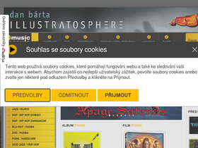 'musicrecords.cz' screenshot