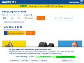 'kwik-fit.nl' screenshot