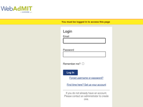 'webadmit.org' screenshot