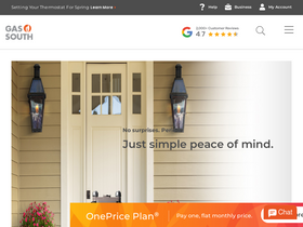 'gassouth.com' screenshot