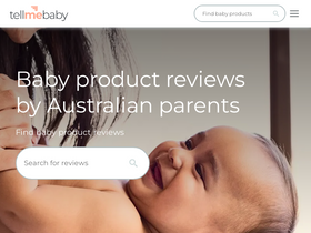 'tellmebaby.com.au' screenshot