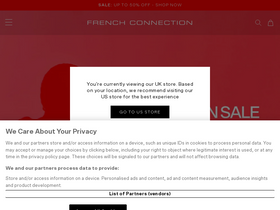 'frenchconnection.com' screenshot