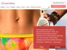 'laserdelux.pl' screenshot