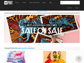 'inprnt.com' screenshot