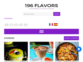 '196flavors.com' screenshot
