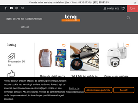 'tenq.ro' screenshot