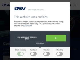 'dsv.com' screenshot