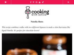 'cookingwithjanica.com' screenshot