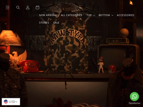 rawtyperiot.co homepage screenshot