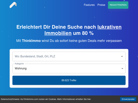 'thinkimmo.com' screenshot