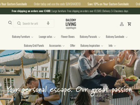 balconylivingcph.com homepage screenshot