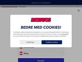 'motatos.dk' screenshot