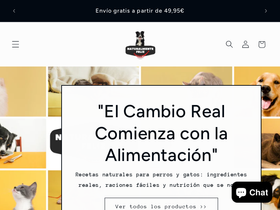 Naturalmente Feliz website screenshot