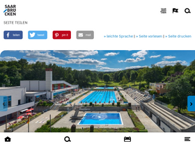 'saarbruecken.de' screenshot