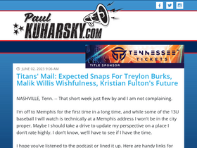 'paulkuharsky.com' screenshot