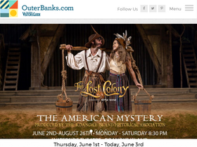 'outerbanks.com' screenshot