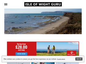 'isleofwightguru.co.uk' screenshot
