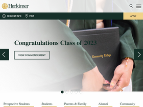 'herkimer.edu' screenshot
