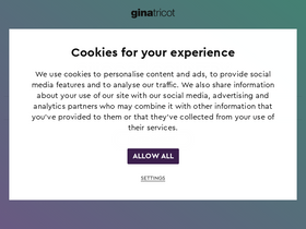 'ginatricot.com' screenshot