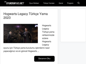 'oyundunyasi.net' screenshot