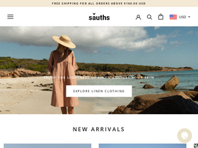 sauths.com homepage screenshot