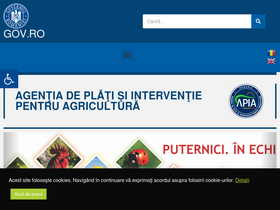 'apia.org.ro' screenshot