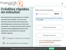 'financiar24.es' screenshot