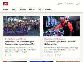 'srf.ch' screenshot
