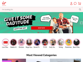 'virginmegastore.ae' screenshot