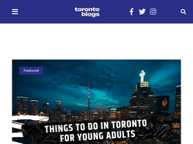 'torontoblogs.ca' screenshot