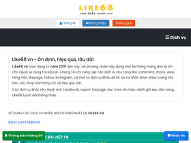 'like68.vn' screenshot