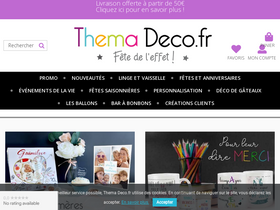 'themadeco.fr' screenshot