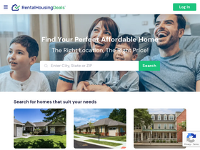 'rentalhousingdeals.com' screenshot
