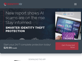 'identityiq.com' screenshot