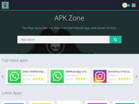 'apkzone.net' screenshot