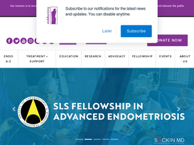 'endofound.org' screenshot