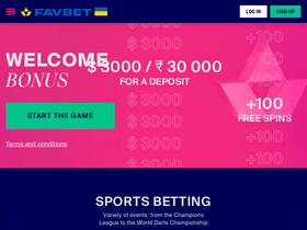 'favbet.com' screenshot