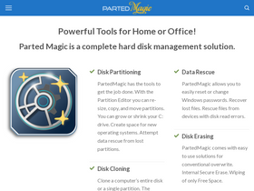 'partedmagic.com' screenshot