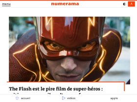 'numerama.com' screenshot