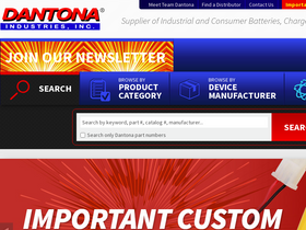'dantona.com' screenshot