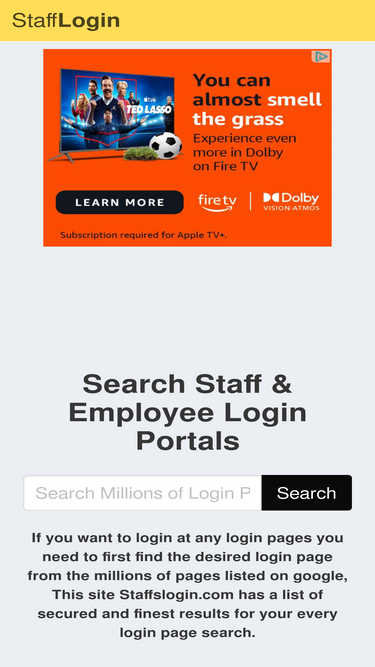 staffslogin.com