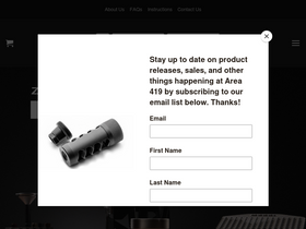 'area419.com' screenshot