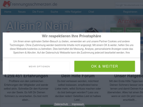 'trennungsschmerzen.de' screenshot