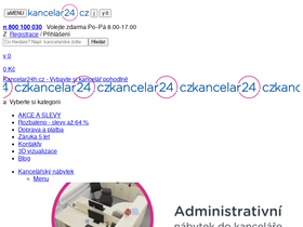 'kancelar24h.cz' screenshot