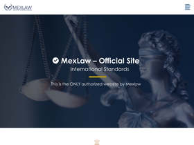 'mexlaw.com' screenshot